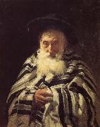 Ilia Efimovich Repin Great Jewish prayer oil painting reproduction